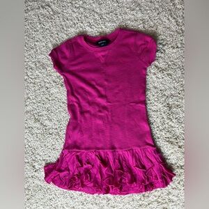 Girls 4/4T Ralph Lauren Pink Ruffle Dress GUC